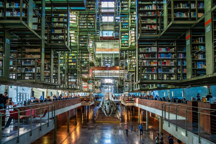 Biblioteca Vasconcelos ciudad de méxico